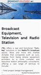 Mobile Screenshot of broadcast-equipment.net